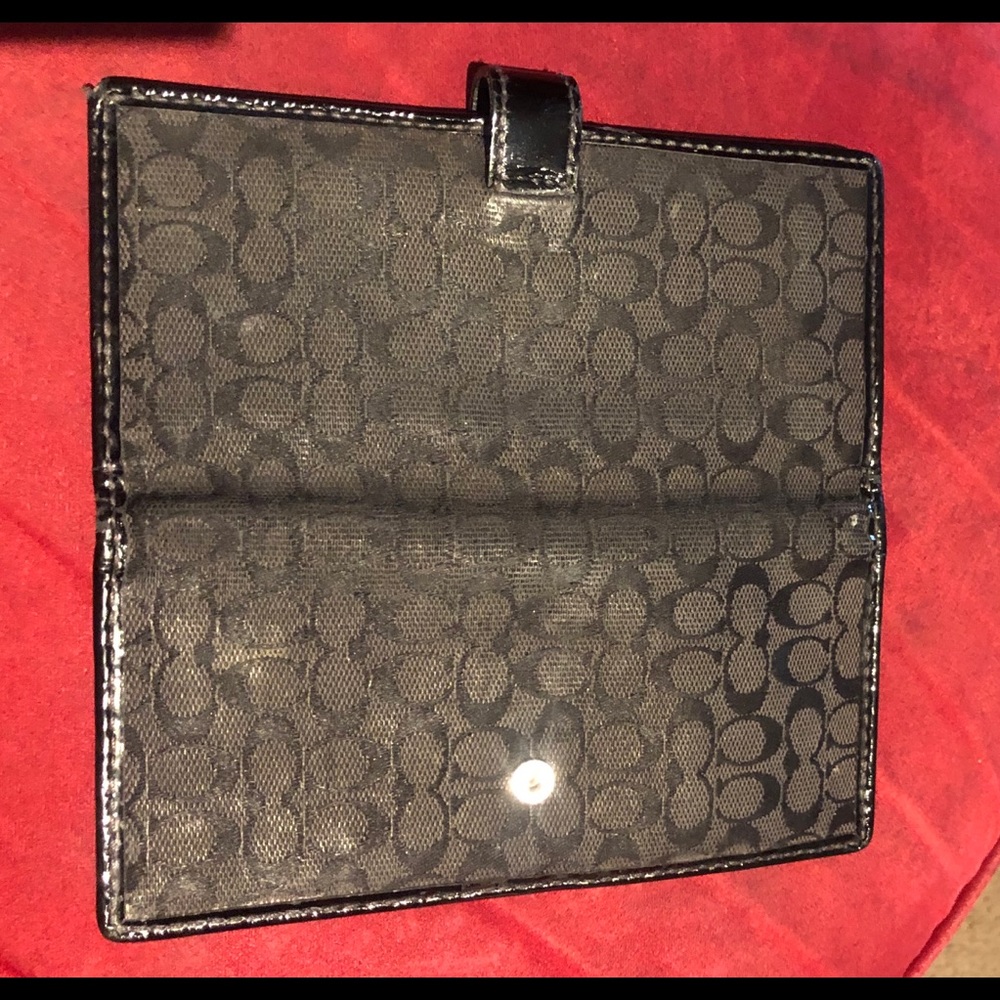 Black Coach Wallet